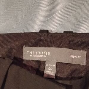 The Limited Black Collection Drew Fit Trousers
